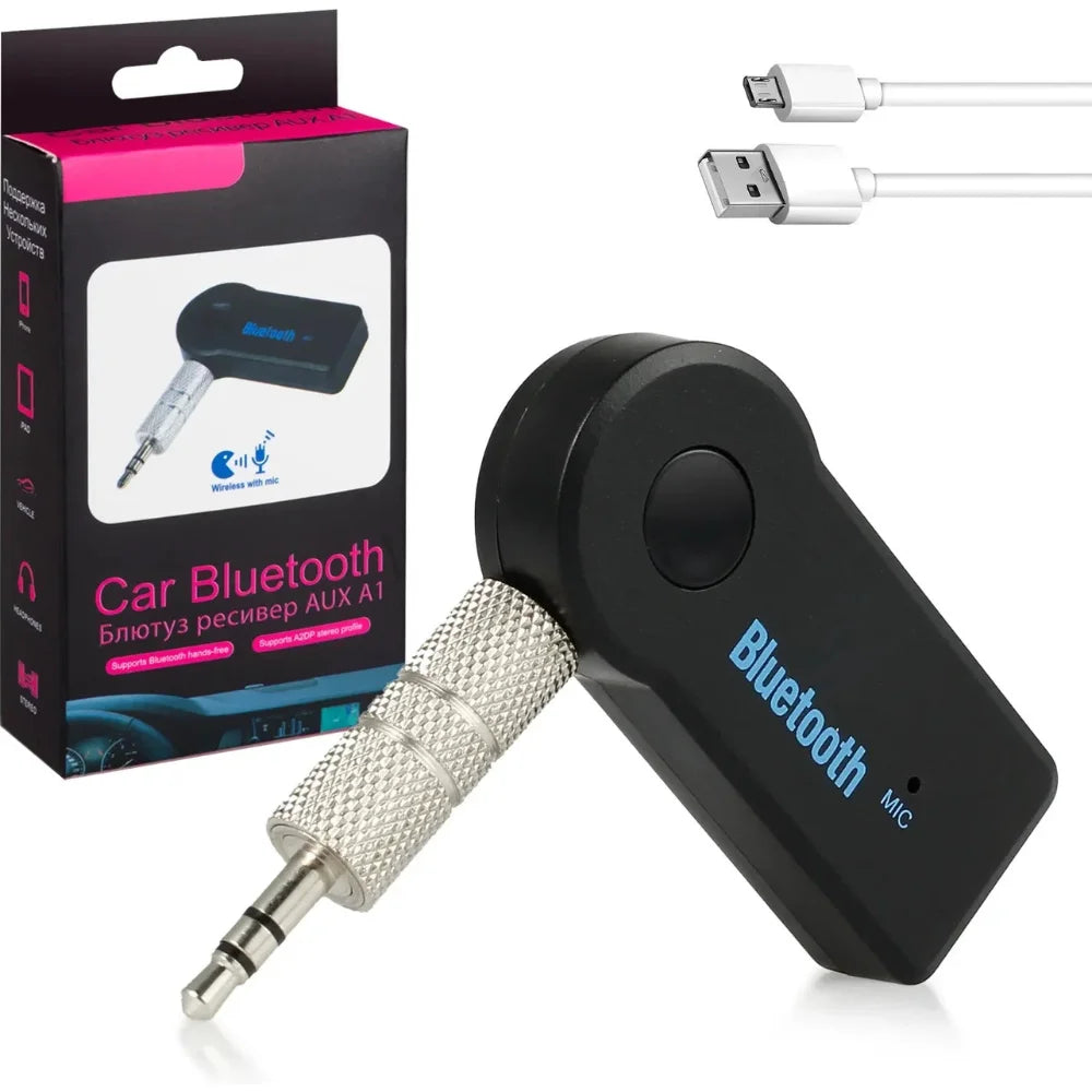 Adaptador Receptor Bluetooth Auxiliar  - Conecte seu Carro